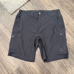 Gerry Weber Men's Dark Gray Cargo Shorts